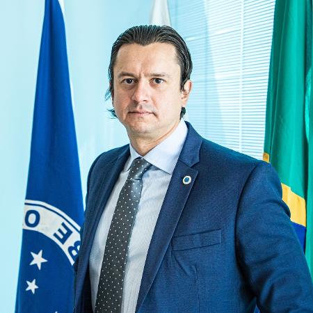 O presidente Sérgio Santos Rodrigues - Igor Sales/Cruzeiro