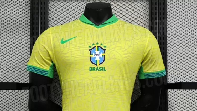 Site revela possível nova camisa da seleção brasileira - Folha PE