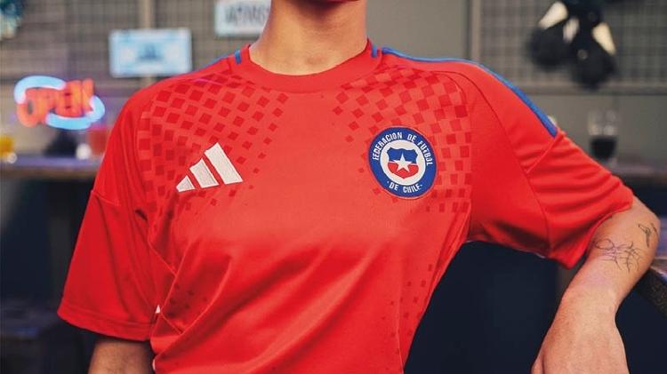 Camisa Home do Chile para a Copa América