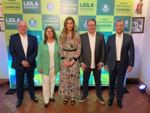 Leila oficializa chapa que gerou insatisfação entre aliados no Palmeiras