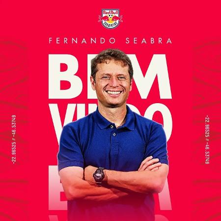 Fernando Seabra, novo técnico do Bragantino