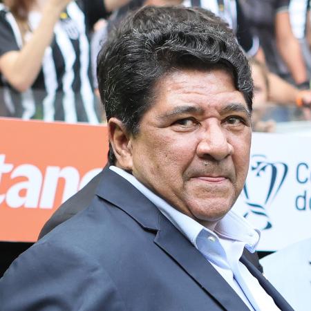 Ednaldo Rodrigues, presidente da CBF, durante final da Copa do Brasil entre Atlético-MG e Flamengo