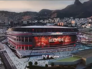 Flamengo divulga as primeiras imagens de projeto do estádio; veja