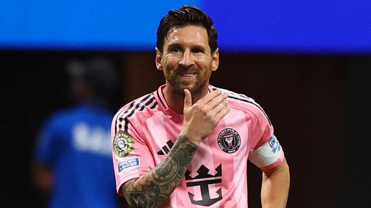 Messi comemora gol marcado pelo Inter Miami contra o Porto no Mundial Messi comemora gol marcado pelo Inter Miami contra o Porto no Mundial
