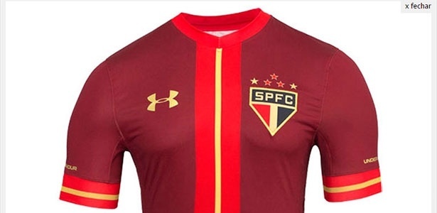 Nova camisa do São Paulo - Reprodução