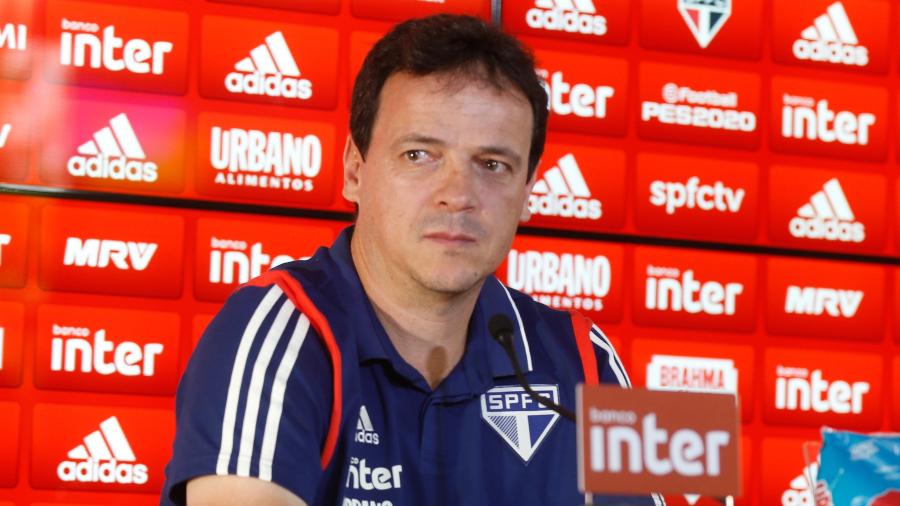 Fernando Diniz é apresentado como técnico do São Paulo - Rubens Cavallari/Folhapress