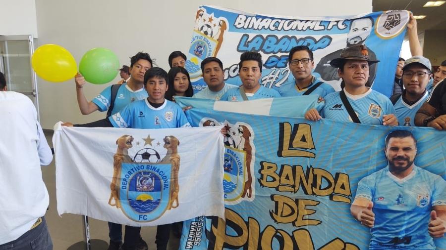 La Banda de Pioxi, torcida organizada do Deportivo Binacional - Luis Augusto Simon/UOL