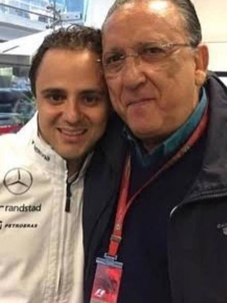 Galvão Bueno celebra aniversário de Felipe Massa - Reprodução/Instagram