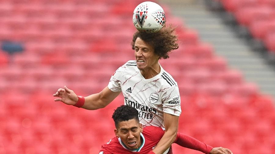 David Luiz jogou a Série C pelo Vitória; Roberto Firmino defendeu o Figueirense na Série B - Justin Tallis/ pool via Getty Images