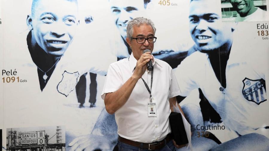 Odir Cunha, ex-gerente de memória e cultura do Santos - Pedro Ernesto Guerra Azevedo/Santos FC