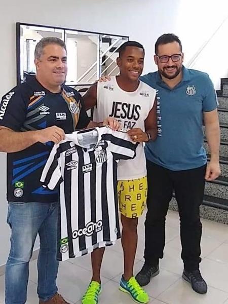 Santos anuncia retorno de Robinho, condenado por estupro  - Reprodução