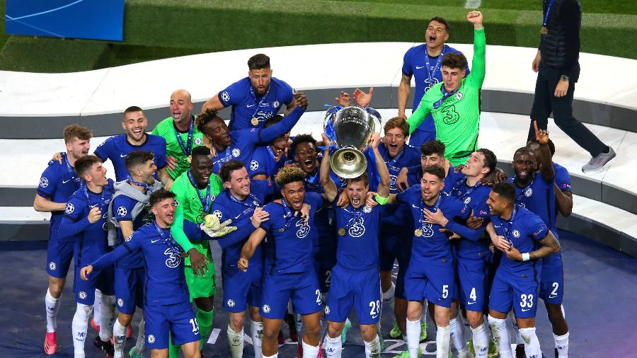 Chelsea comemora título da Liga dos Campeões - Alex Livesey - Danehouse/Getty Images