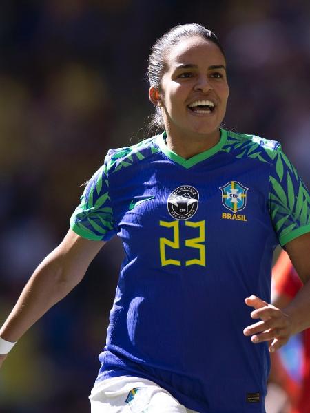 Gabi Nunes marcou o primeiro gol da seleção brasileira feminina contra o Chile - Thais Magalhães/CBF