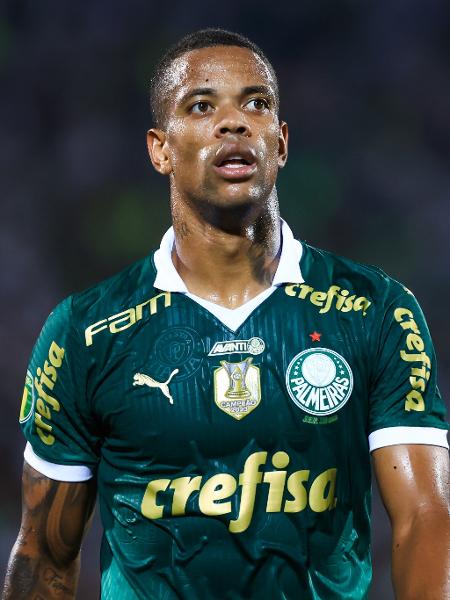 Caio Paulista em ação pelo Palmeiras na partida contra o Santo André, pelo Campeonato Paulista - Marcello Zambrana/AGIF