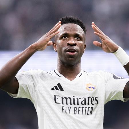 Vinicius Jr, do Real Madrid, perdeu a Bola de Ouro para Rodri, do Manchester City