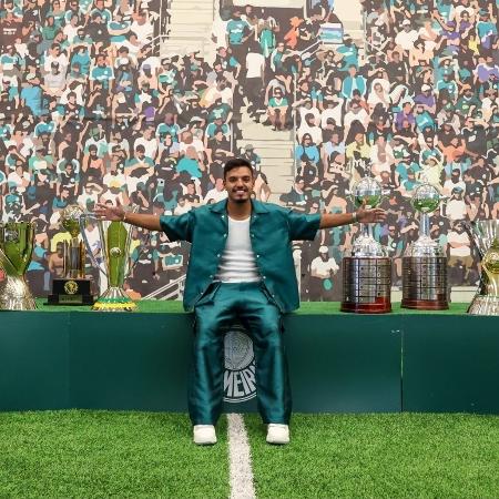 Gabriel Menino é homenageado pelo Palmeiras em adeus após acerto com o Atlético-MG - Fabio Menotti/ Palmeiras