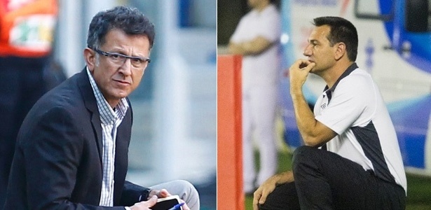Osorio é o novo técnico do México; Doriva assumiu o comando do São Paulo - Montagem/Arte UOL