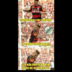 Corinthians conquista campeonato brasileiro de 2015 e quebra a internet com memes - Reprodução