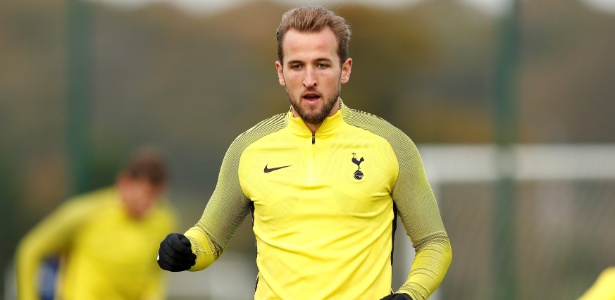 Harry Kane treina com o Tottenham - John Sibley/Reuters