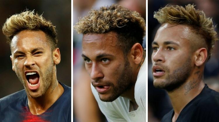 Neymar muda de visual - Christian Hartmann/Jean-Paul Pelissier/Charles Platiau/Reuters - Christian Hartmann/Jean-Paul Pelissier/Charles Platiau/Reuters