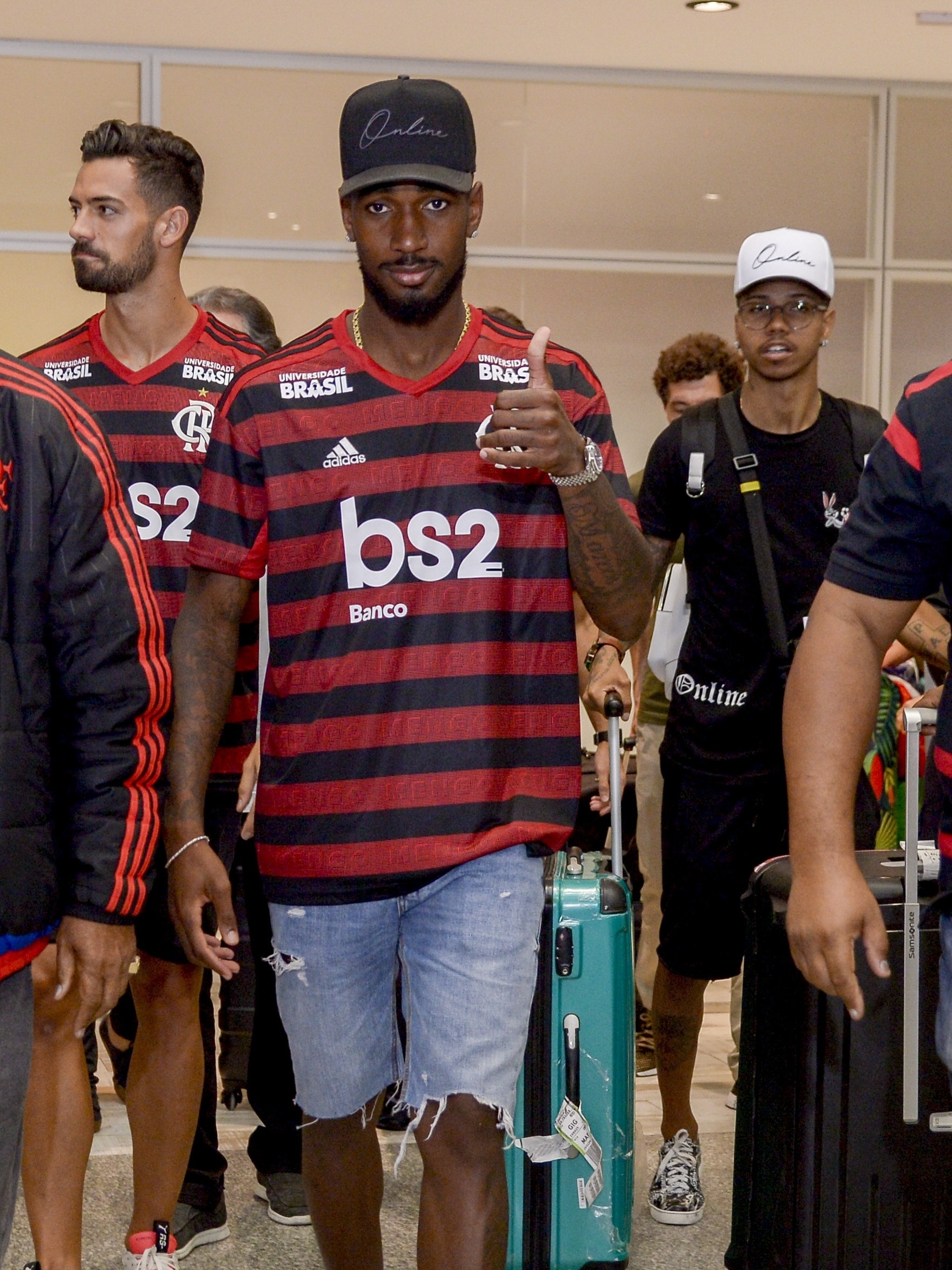 Novo reforços do Flamengo, Gerson e Pablo Marí fazem primeiro