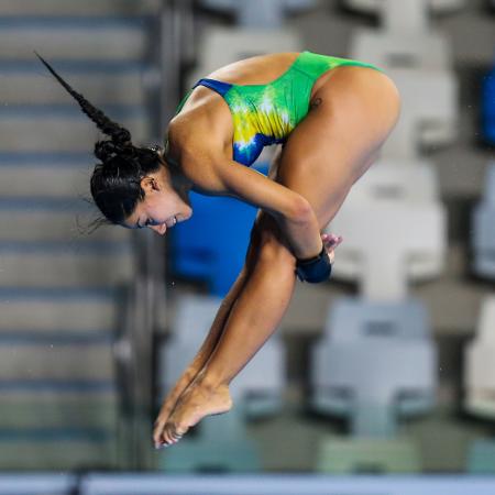 Ingrid Oliveira disputa os saltos ornamentais no Pan de Lima 2019 -  Abelardo Mendes Jr/ rededoesporte.gov.br