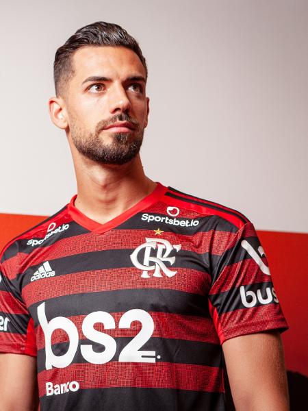 O jogador do Flamengo Pablo Marí no centro de treinamento do time, o Ninho do Urubu, no Rio de Janeiro - André Rodrigues/UOL