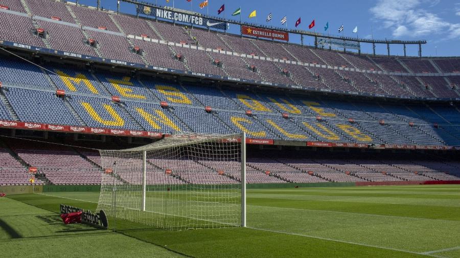 Arquibancadas vazias do Camp Nou, estádio do Barcelona - Tim Clayton/Corbis via Getty Images