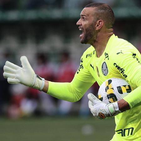 Weverton do Palmeiras: defesa mais segura - Ettore Chiereguini/AGIF