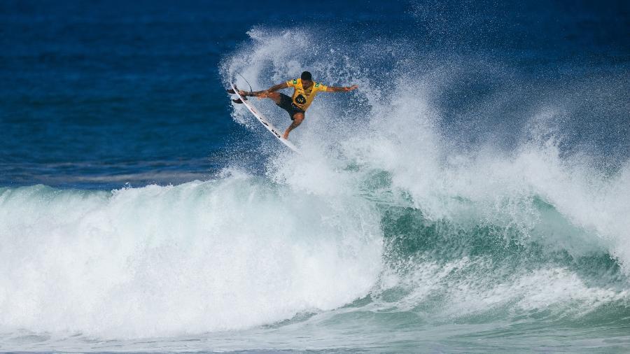 Filipe Toledo é triampeão da etapa brasileira do Circuito Mundial de Surfe, em Saquarema - Daniel Smorigo/World Surf League