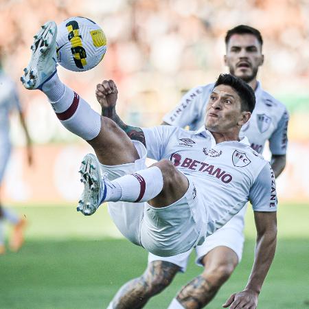 Germán Cano, do Fluminense: artilheiro - NAYRA HALM/FOTOARENA/FOTOARENA/ESTADÃO CONTEÚDO