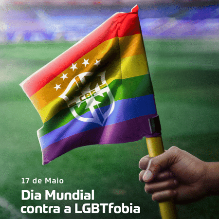 CBF divulgou relatório que aponta aumento de casos de LGBTfobia no futebol brasileiro em 2022 - Junior Souza/CBF