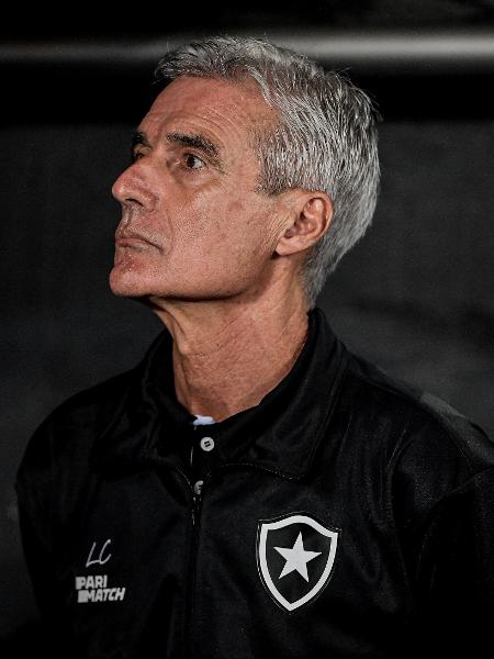 Luis Castro, técnico do Botafogo, durante jogo contra o Fluminense - Thiago Ribeiro/AGIF