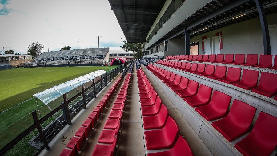 Estádio Municipal Cícero de Souza Marques receberá jogos do Bragantino durante reforma do Nabi Abi Chedid Estádio Municipal Cícero de Souza Marques receberá jogos do Bragantino durante reforma do Nabi Abi Chedid