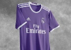 Real Madrid e Barcelona divulgam 2º uniformes roxos para próxima temporada - Divulgação/Real Madrid