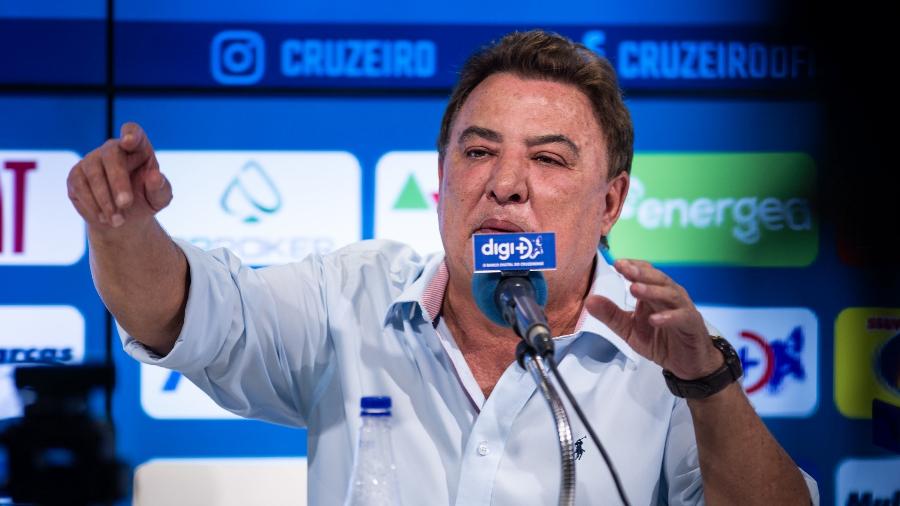 Zezé Perrella, gestor de futebol do Cruzeiro, se diz vítima de montagem em áudio com crítica a Sérgio Santos Rodrigues - Bruno Haddad/Cruzeiro