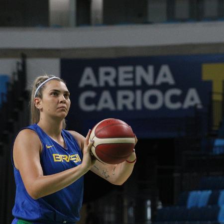 Primeiro treino da seleção feminina de basquete para o Pré-Olímpico Mundial, na Arena Carioca 1 - Divulgação/CBB
