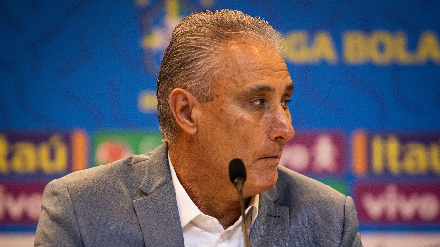 Tite, durante convocação da seleção brasileira - Felipe Moreno / MoWA Press