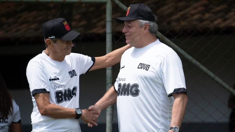 No Vasco, Silveira reencontrou Abel Braga, com quem jogou nos tempos do Fluminense - Foto: Carlos Gregório Jr/Vasco