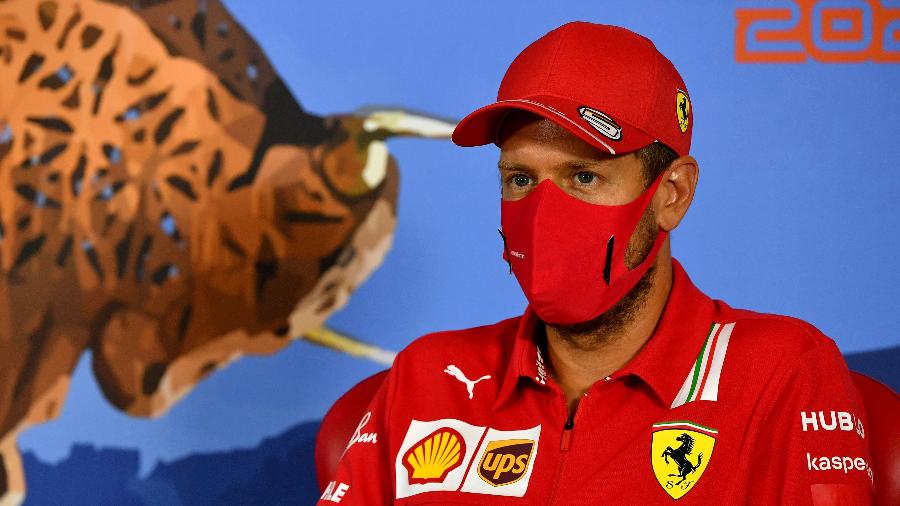 Sebastian Vettel nega deixar Ferrari antes do fim da temporada de 2020 e diz que o futuro na F1 está em aberto - Pool/2020 Pool