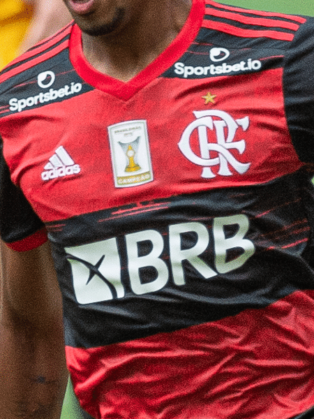 Camisa da Adidas utilizada pelo Flamengo na retomada da temporada 2020 - Alexandre Vidal/Flamengo