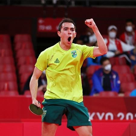 Hugo Calderano vence e Brasil disputará quartas de final ...