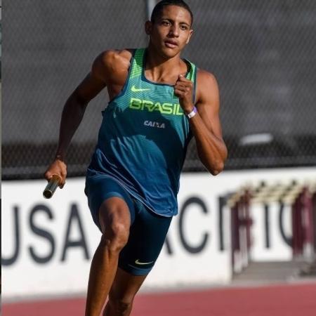Atleta dos 400m, João Henrique é um dos representantes brasileiros nas Olimpíadas de Tóquio-2020 - Reprodução/Instagram