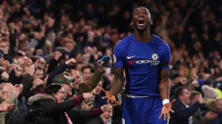 Rudiger comemora gol do Chelsea diante do Swansea, pelo Campeonato Inglês - REUTERS/Hannah McKay - REUTERS/Hannah McKay