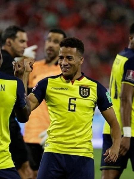 Byron Castillo, durante jogo da seleção equatoriana - Reprodução/Instagram