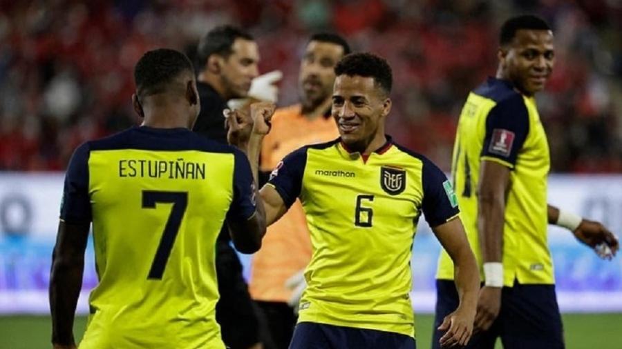 Byron Castillo, durante jogo da seleção equatoriana - Reprodução/Instagram