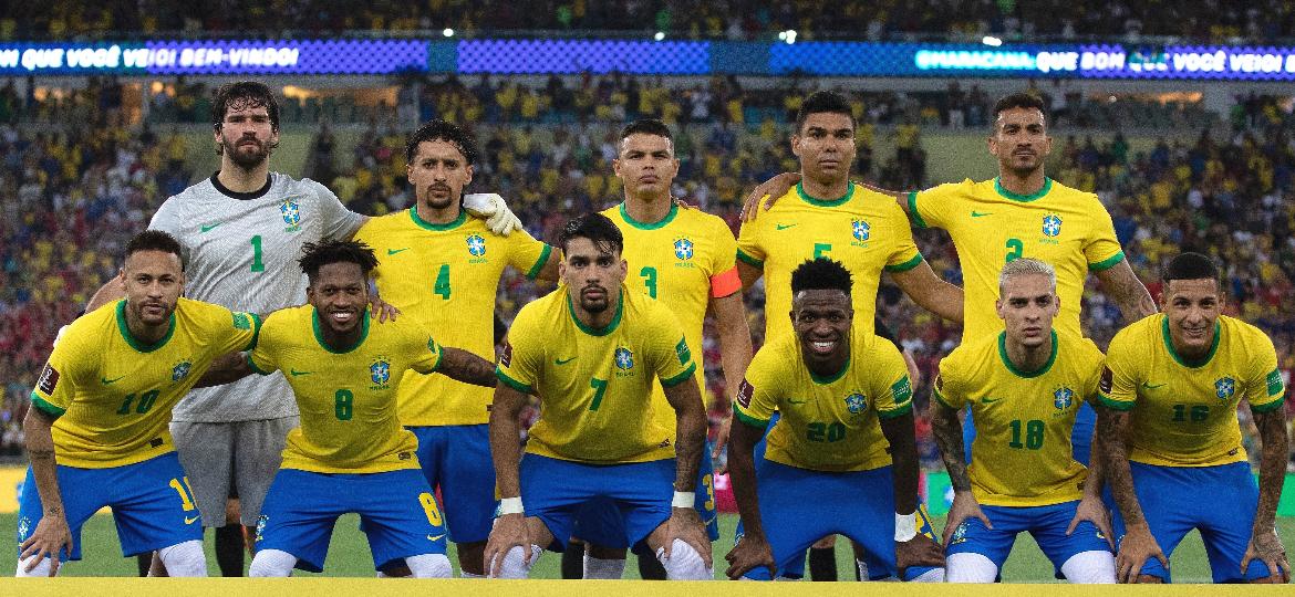 Seleção brasileira no jogo contra o Chile, pelas Eliminatórias - Lucas Figueiredo/CBF