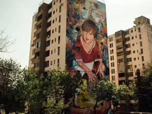 Mural gigante homenageia Lionel Messi em Rosário, sua cidade natal; veja