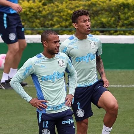 Mayke e Marcos Rocha foram pilares da era Abel Ferreira, mas hoje são reservas no Palmeiras Mayke e Marcos Rocha foram pilares da era Abel Ferreira, mas hoje são reservas no Palmeiras