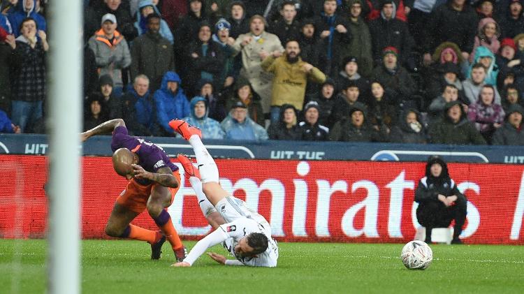 Delph, do Manchester City - Oli Scarff/AFP - Oli Scarff/AFP
